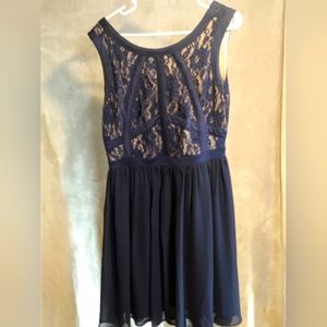 Navy Blue Formal Dress